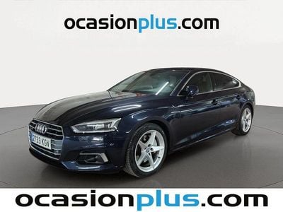 Usado Audi A5 Sportback Sport 252 CV (185 kW) 2018 Azul Utilitario