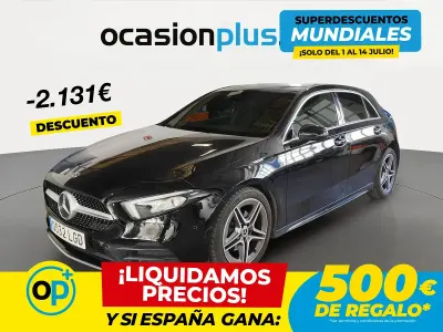 Usado Mercedes A180 136 CV (100 kW) 2020 Negro Berlina