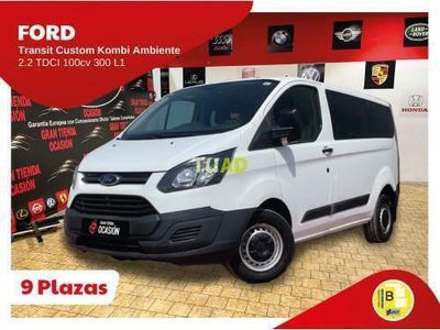 usado Ford 300 Transit Custom Kombi 2.2 TDCIL1 Ambient 9 plazas 100CV