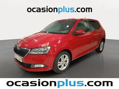 Usado Skoda Fabia Ambition 95 CV (69 kW) 2020 Rojo Utilitario