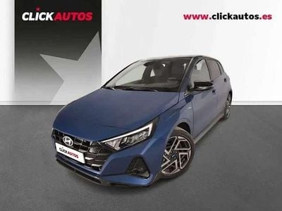 Usado Hyundai i20 N Line 80 CV (58 kW) 2025 Azul Utilitario