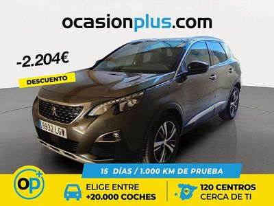 Gris / plata Usado 2020 Peugeot 3008 GT-line SUV | 18.200 € (Precio justo)