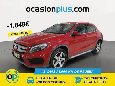 Rojo Usado 2016 Mercedes GLA200 AMG line SUV | 16.852 € (Buen precio)