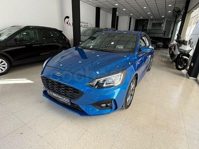 Usado Ford Focus ST-Line 125 CV (91 kW) 2021 Azul Berlina