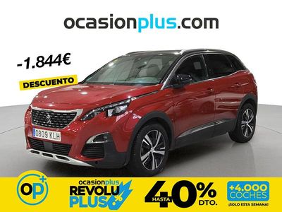 Usado Peugeot 3008 GT-line 130 CV (95 kW) 2018 Rojo Pickup/Camioneta