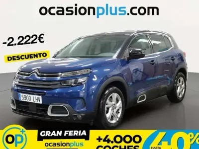 Usado Citroën C5 Aircross Live 131 CV (96 kW) 2020 Azul SUV