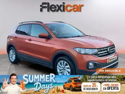 Usado VW T-Cross Advance 110 CV (80 kW) 2022 Naranja SUV