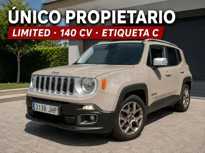 Usado Jeep Renegade Limited 140 CV (102 kW) 2015 Marrón SUV