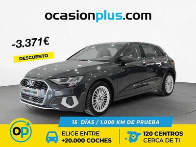 Gris Usado 2022 Audi A3 Advanced Plus Berlina | 22.900 € (Precio justo)
