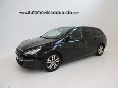 Usado Peugeot 308 SW Style 120 CV (88 kW) 2017 Negro Familiar