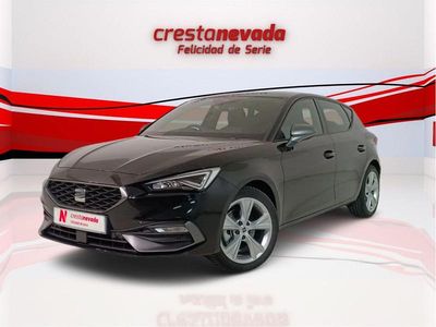 Usado Seat Leon FR 150 CV (110 kW) 2024 Negro Utilitario