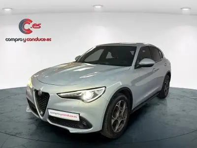 Usado Alfa Romeo Stelvio Sprint 190 CV (139 kW) 2022 Blanco SUV