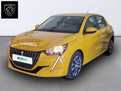 Amarillo Usado 2020 Peugeot 208 Active Utilitario | 12.700 € (Precio justo)