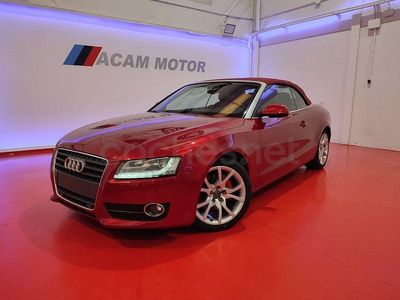 Usado Audi A5 Cabriolet Premium 190 CV (139 kW) 2009 Granate Descapotable