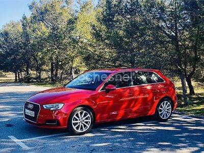 Rojo Usado 2018 Audi A3 Sport Berlina | 18.900 € (Precio justo)