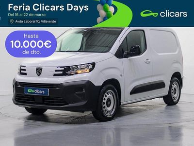 Usado Peugeot Partner S 100 CV (73 kW) 2024 Blanco Monovolumen