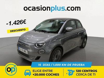 Gris Usado 2022 Fiat 500e Icon Utilitario | 15.690 € (Precio justo)