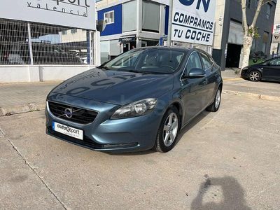 Usado Volvo V40 Momentum 150 CV (110 kW) 2014 Azul Berlina