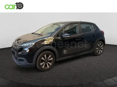Usado Citroën C3 Feel 99 CV (72 kW) 2019 Negro Utilitario