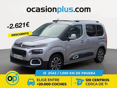 Usado Citroën Berlingo Shine 130 CV (95 kW) 2019 Gris Monovolumen
