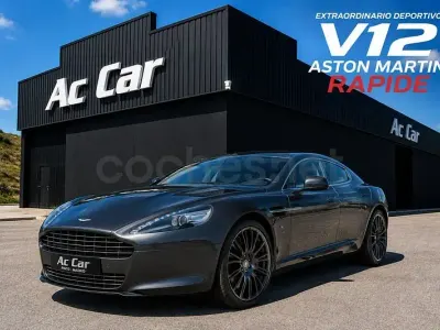 Usado Aston Martin Rapide 477 CV (350 kW) 2012 Gris / plata Berlina