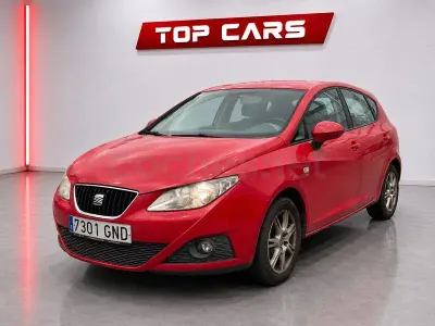 Usado Seat Ibiza Stylance 105 CV (77 kW) 2009 Rojo Berlina