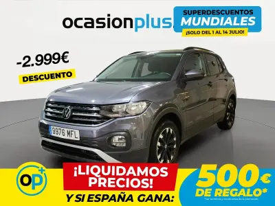 Usado VW T-Cross Sportline 150 CV (110 kW) 2023 Gris SUV
