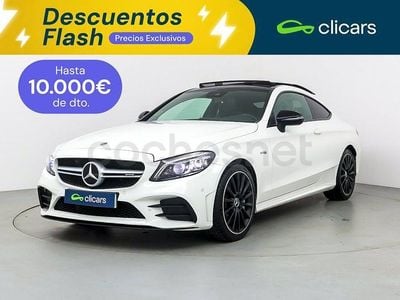 Usado Mercedes C43 AMG 367 CV (269 kW) 2018 Blanco Coupe