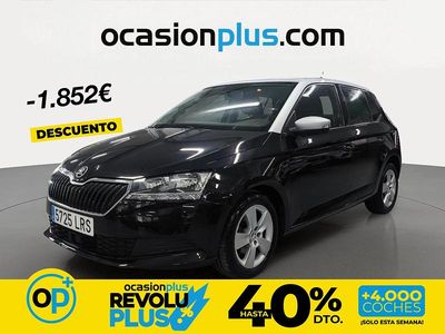 Usado Skoda Fabia 95 CV (69 kW) 2021 Negro