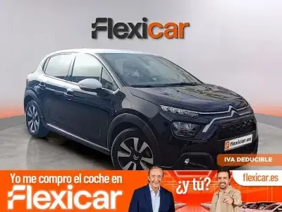 Usado Citroën C3 PureTech 100 CV (73 kW) 2024 Negro Berlina