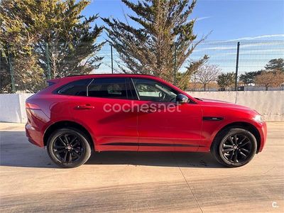 Usado Jaguar F-Pace R-Sport 180 CV (132 kW) 2017 Granate SUV