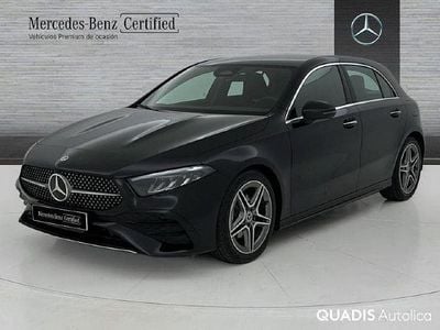 Usado Mercedes A180 136 CV (100 kW) 2025 Negro noche