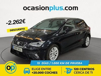 Usado Seat Ibiza FR 115 CV (84 kW) 2024 Negro Berlina