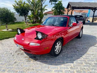 Usado Mazda MX5 115 CV (84 kW) 1991 Rojo Descapotable