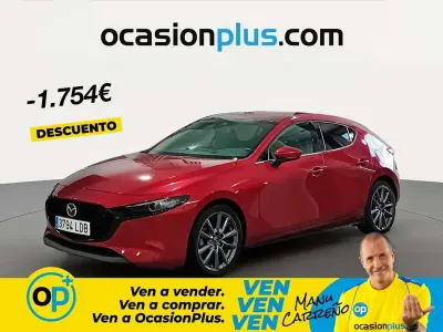 Usado Mazda 3 122 CV (89 kW) 2019 Rojo Utilitario