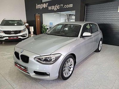 Usado BMW 118 150 CV (110 kW) 2015 Plateado Utilitario