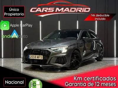Usado Audi A3 S-Line 150 CV (110 kW) 2023 Gris / plata Berlina