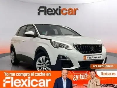 Usado Peugeot 3008 Active 130 CV (95 kW) 2018 Blanco SUV