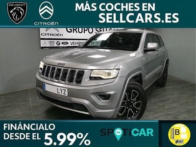 Usado Jeep Grand Cherokee Overland 250 CV (183 kW) 2015 Gris / plata SUV