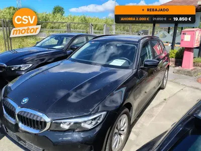 Usado BMW 320e 204 CV (150 kW) 2021 Negro Berlina