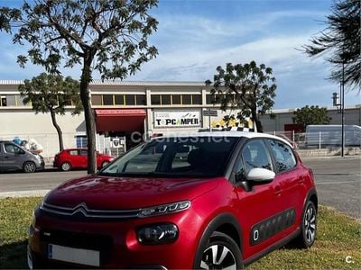 Usado Citroën C3 Feel 82 CV (60 kW) 2017 Rojo Berlina