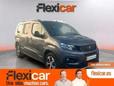 Usado Peugeot Rifter GT 100 CV (73 kW) 2021 Gris Monovolumen