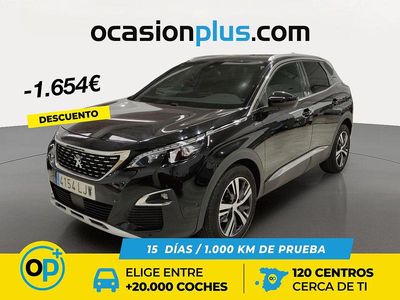 Negro Usado 2020 Peugeot 3008 GT-line SUV | 18.200 € (Precio justo)