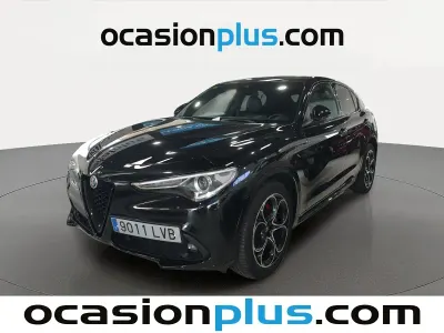 Usado Alfa Romeo Stelvio Ti 210 CV (154 kW) 2021 Gris SUV