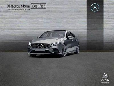Usado Mercedes A180 AMG line 116 CV (85 kW) 2021 Gris montaña