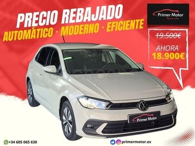 Usado VW Polo 95 CV (69 kW) 2024 Gris / plata Utilitario