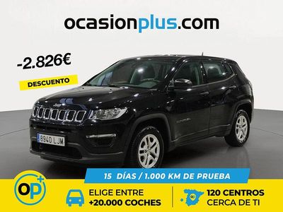 Usado Jeep Compass Sport 120 CV (88 kW) 2020 Negro SUV