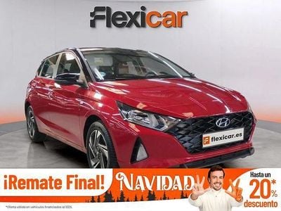 Rojo Usado 2021 Hyundai i20 Berlina | 17.990 € (Precio justo)