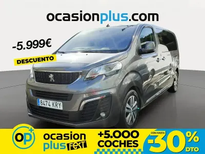Begagnad Peugeot Traveller Allure 180 HK (132 kW) 2018 Grå Minibuss