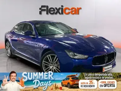 Usado Maserati Ghibli 410 CV (301 kW) 2017 Azul Berlina